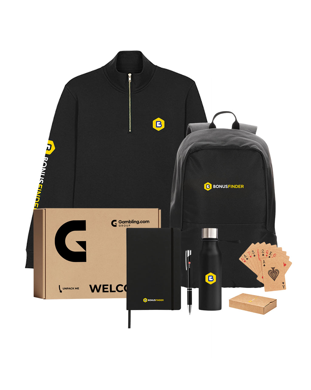 Bonusfinder- Zip Sweatshirt Pack